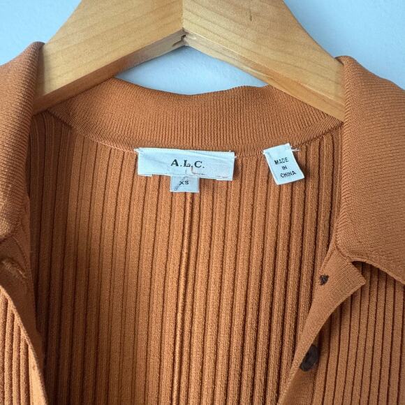 A.L.C. Lance Dress in Cognac Size XS - Picture 9 of 10